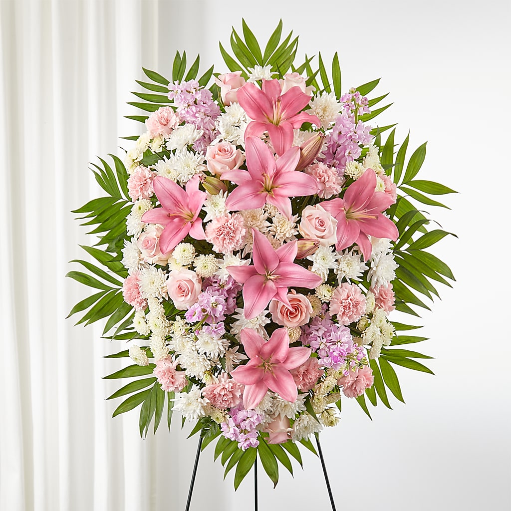Offering Solace Standing Spray – Life Of A Flower, Dallas TX