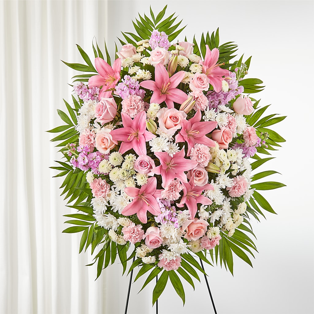 Offering Solace Standing Spray – Life Of A Flower, Dallas TX