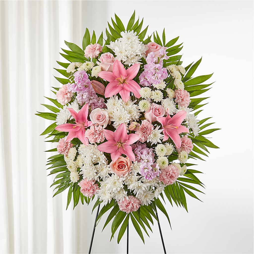 Offering Solace Standing Spray – Life Of A Flower, Dallas TX