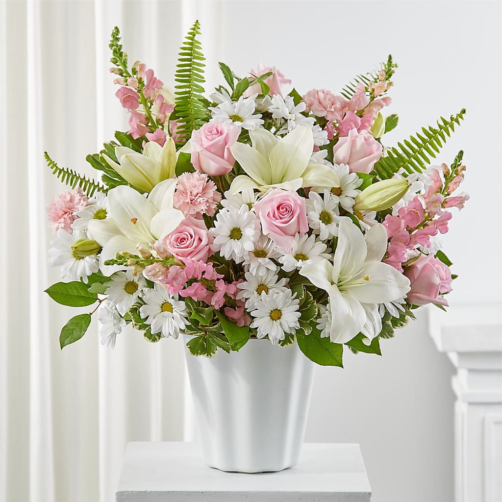 Soft Touch Tabletop Basket – Life Of A Flower, Dallas TX