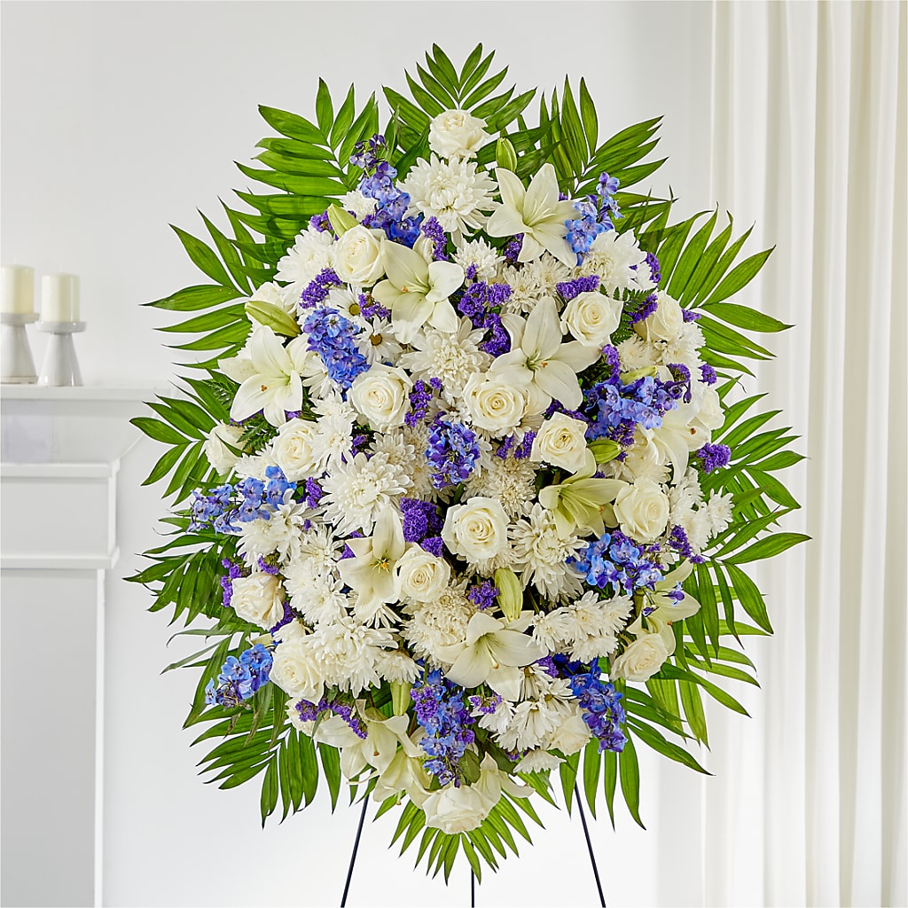 At Rest Standing Spray – Life Of A Flower, Dallas TX