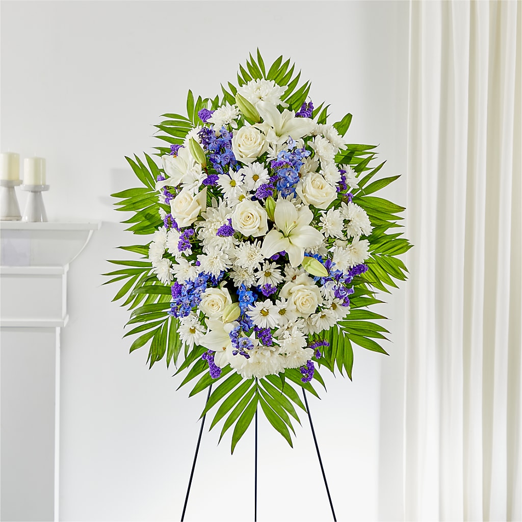 At Rest Standing Spray – Life Of A Flower, Dallas TX