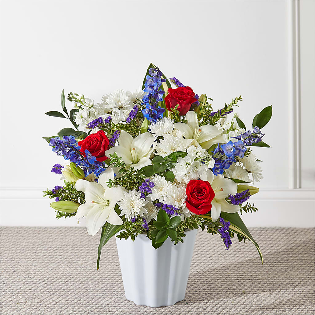 Consoled Floor Basket – Life Of A Flower, Dallas TX