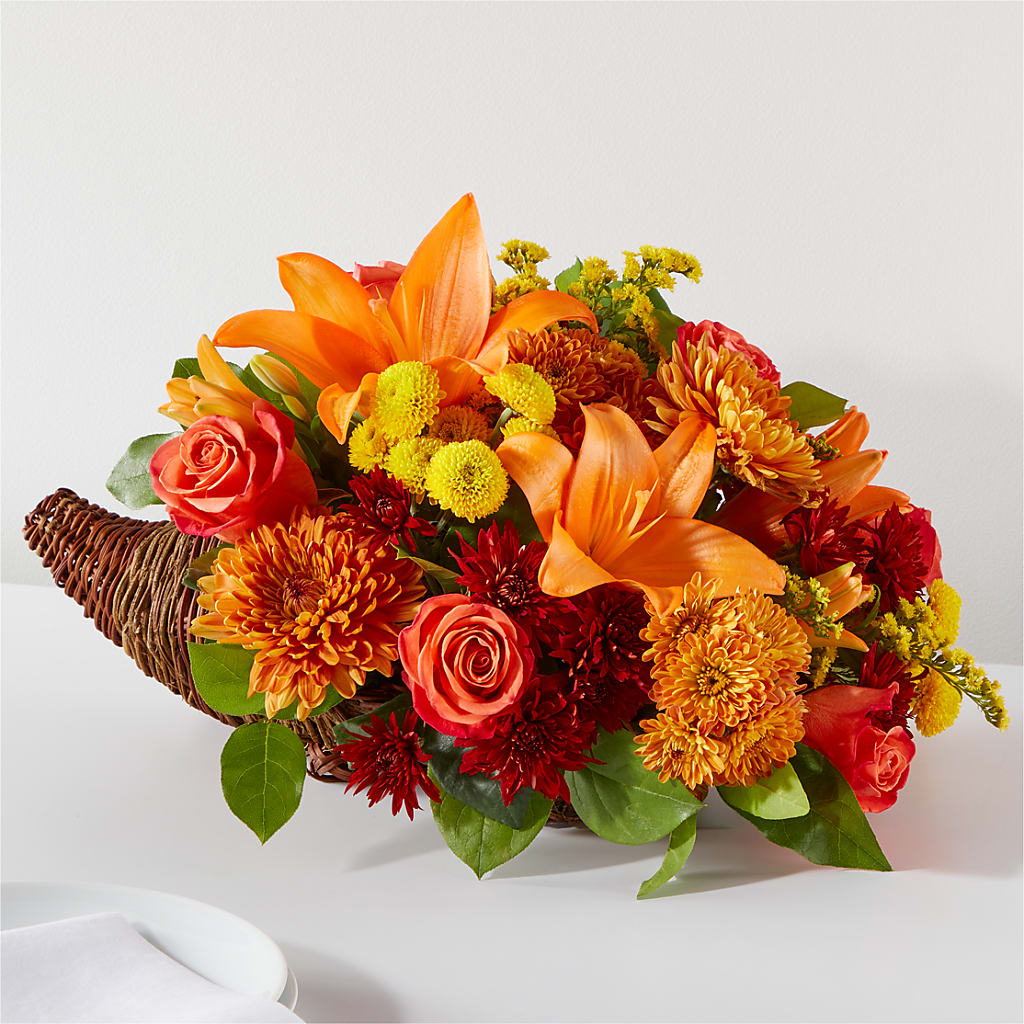 Bouquet of Blessings Cornucopia – Life Of A Flower, Dallas TX