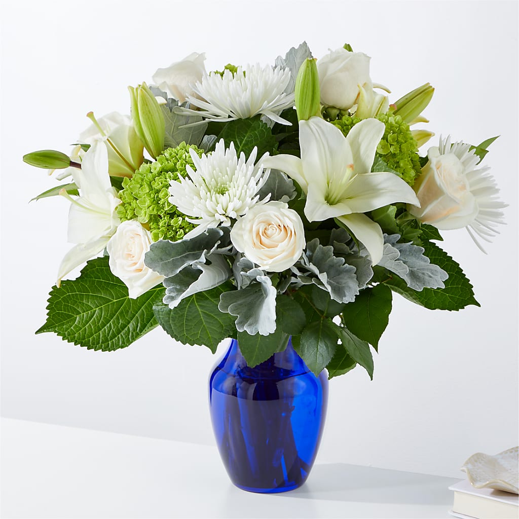 Snowy Dreams Bouquet – Life Of A Flower, Dallas TX