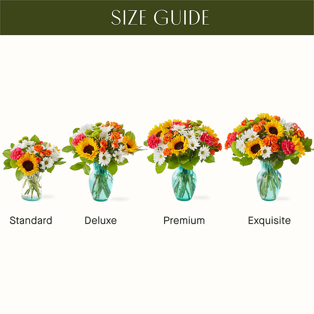 Sun-drenched Blooms Bouquet – Life Of A Flower, Dallas TX