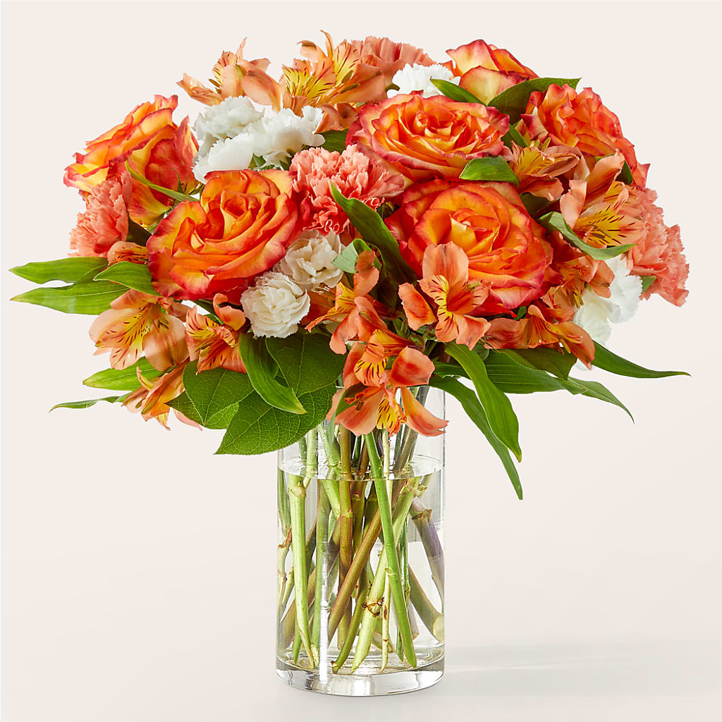 Apricot Glow Bouquet – Life Of A Flower, Dallas TX