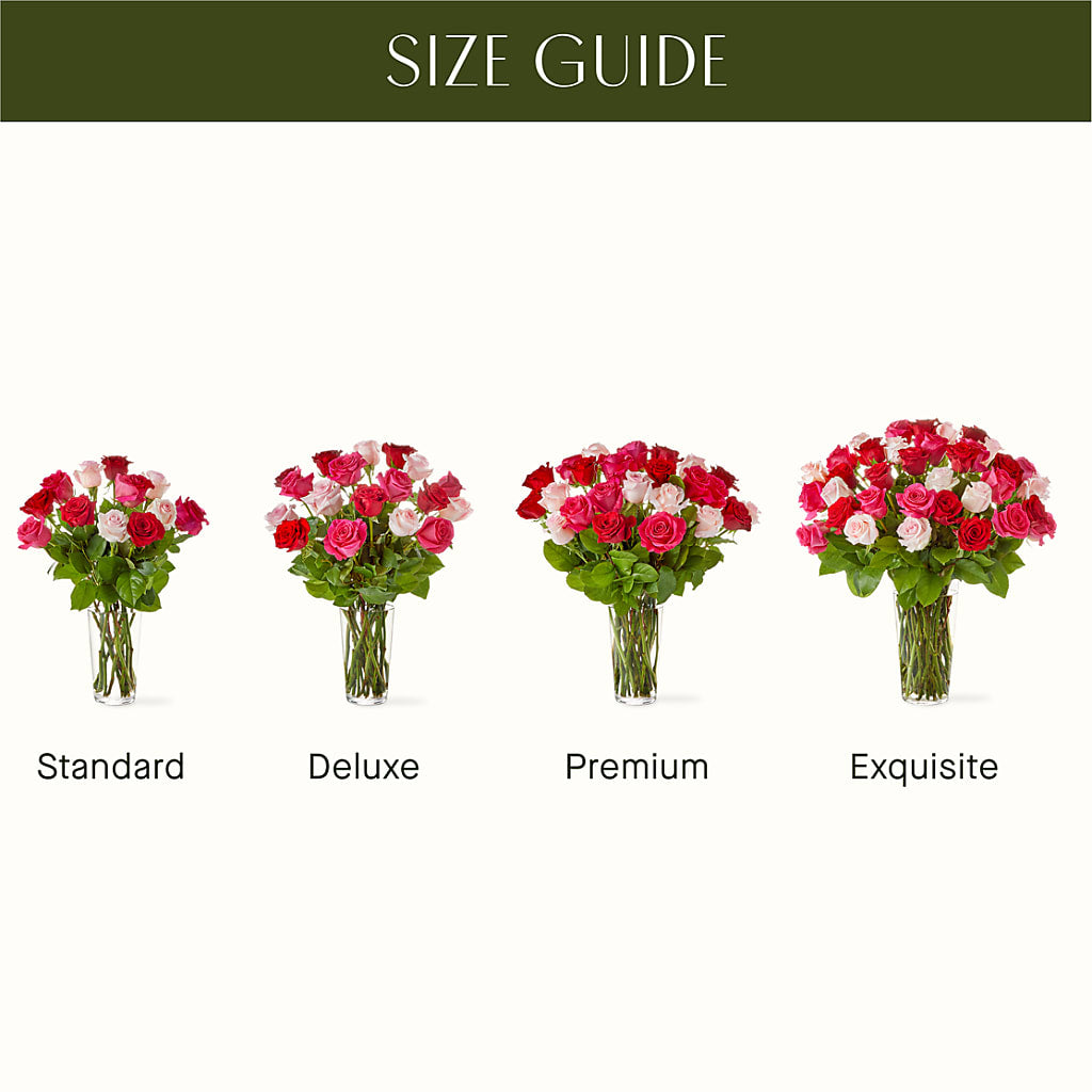 Charming Rose Bouquet – Life Of A Flower, Dallas TX