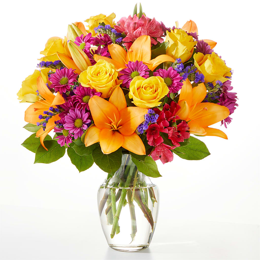 Colorful Visions Bouquet – Life Of A Flower, Dallas TX