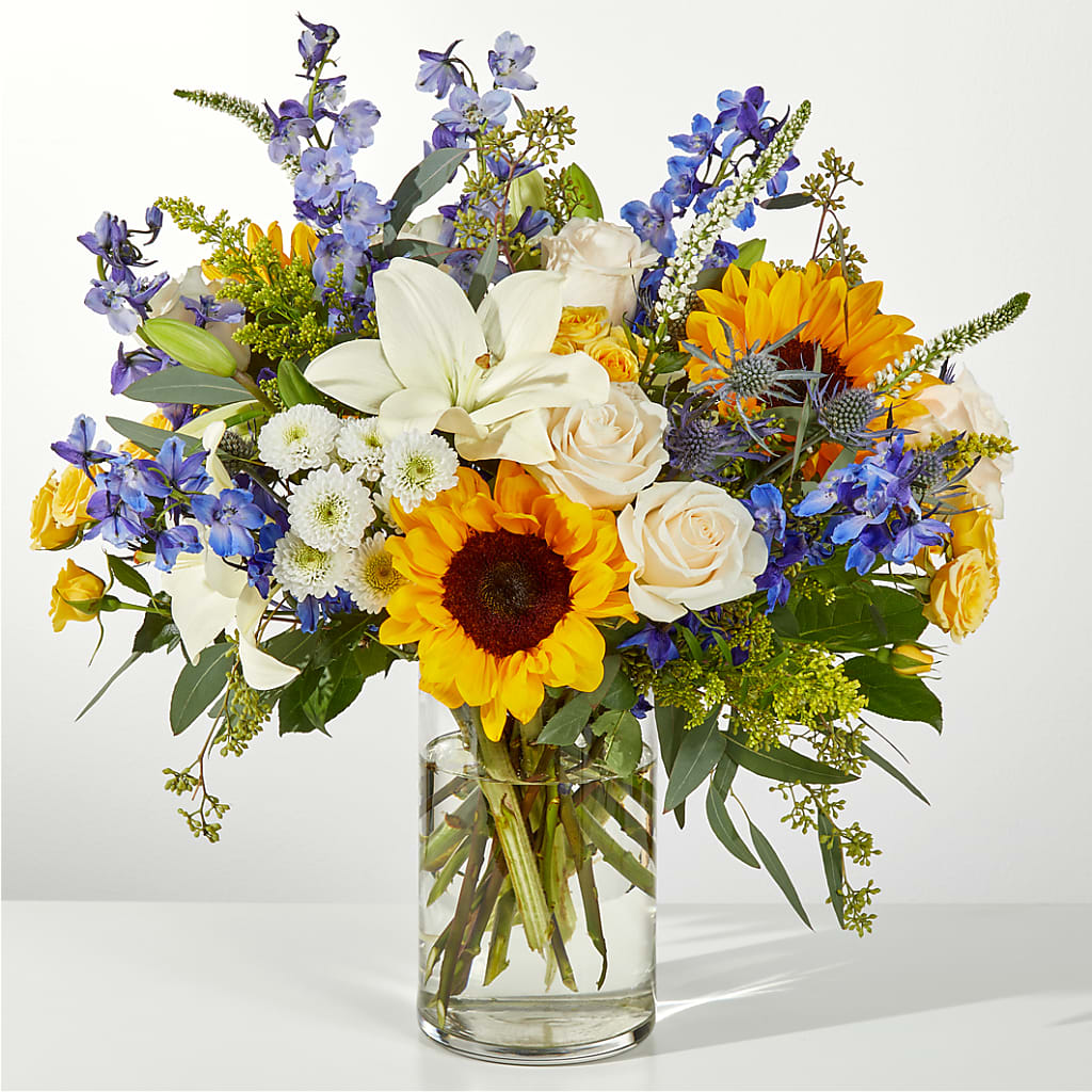 Wonderfully Sunny Bouquet – Life Of A Flower, Dallas TX