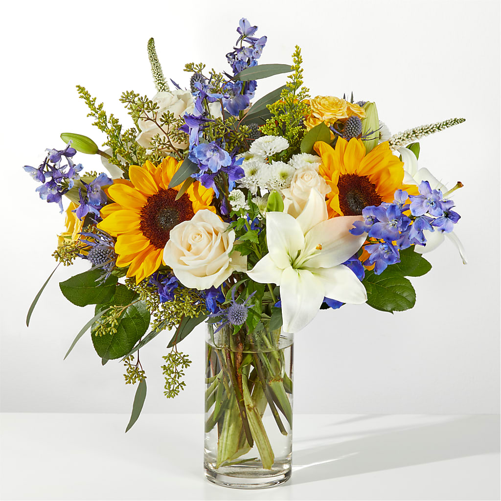Wonderfully Sunny Bouquet – Life Of A Flower, Dallas TX
