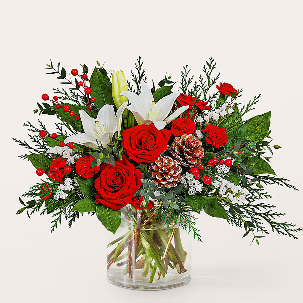 Best in Snow Bouquet – Life Of A Flower, Dallas TX