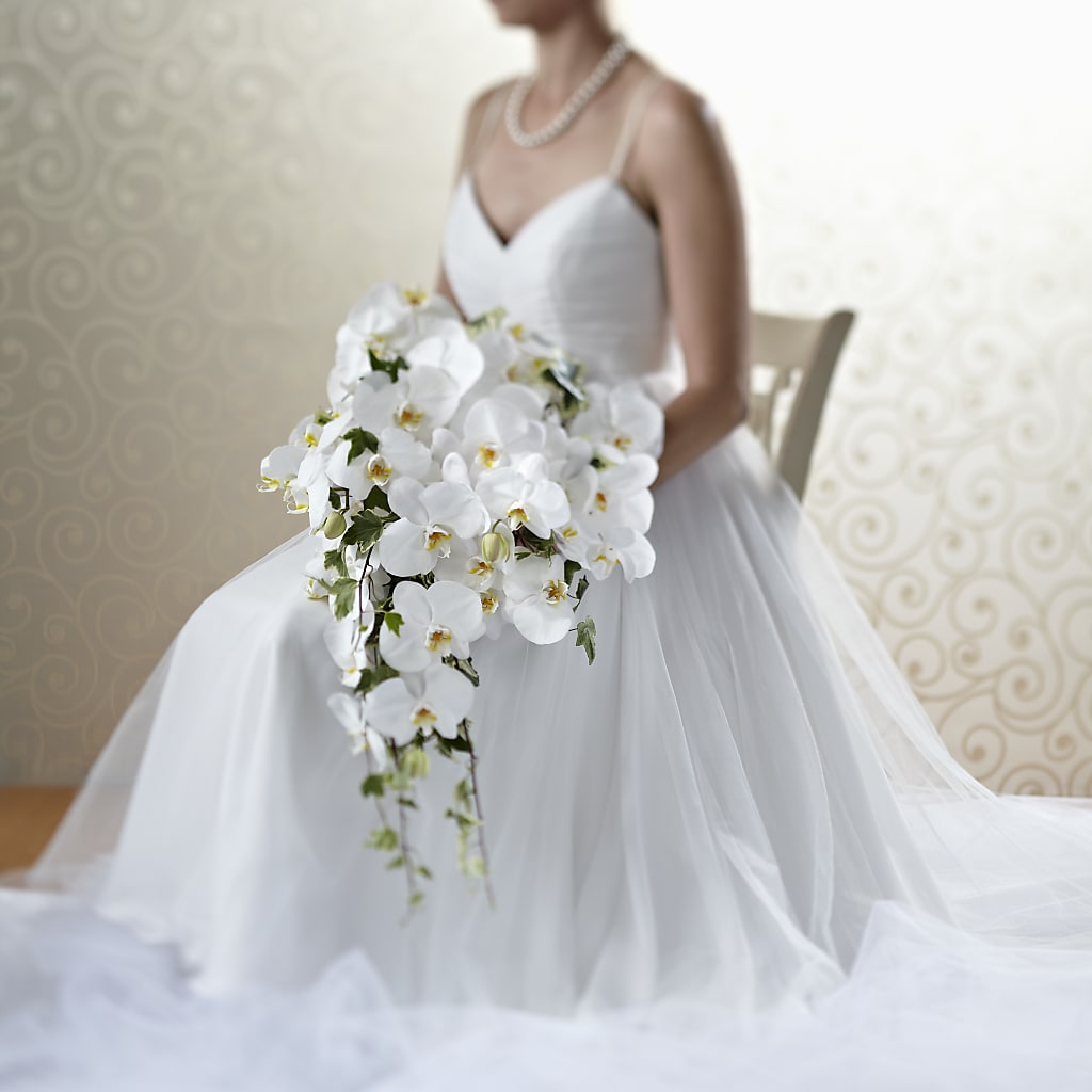 Classic White Bouquet – Life Of A Flower, Dallas TX