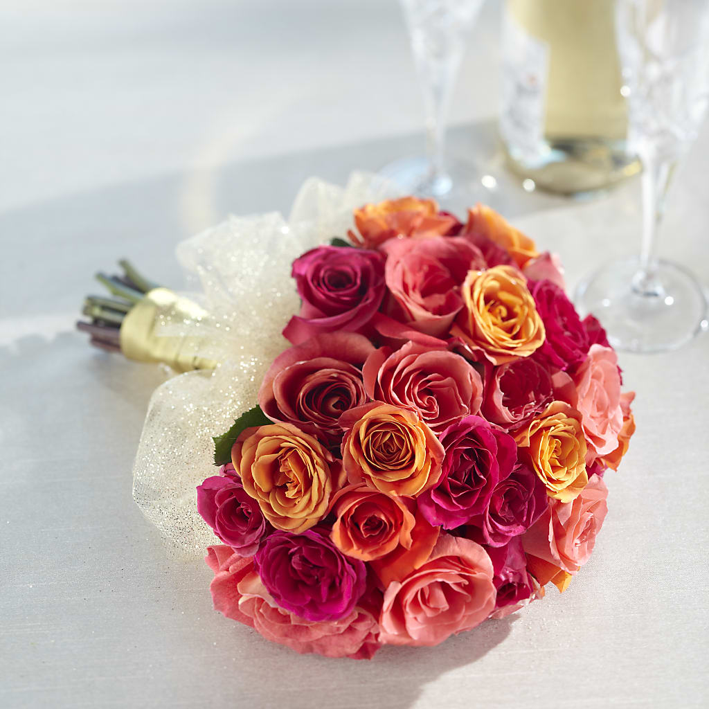 Sweet Roses Bouquet – Life Of A Flower, Dallas TX