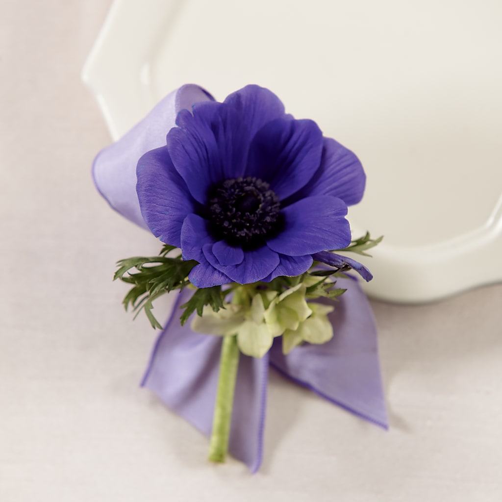 Purple Passion Boutonniere – Life Of A Flower, Dallas TX