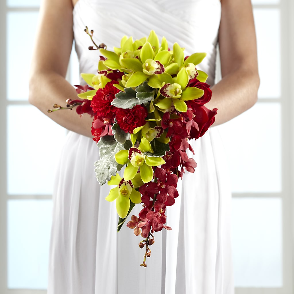 Elegant Orchid Bouquet – Life Of A Flower, Dallas TX