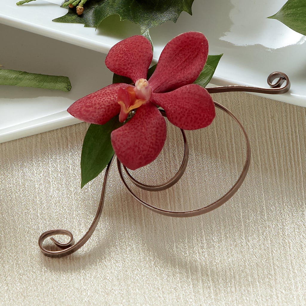 Red Mokara Boutonniere – Life Of A Flower, Dallas TX