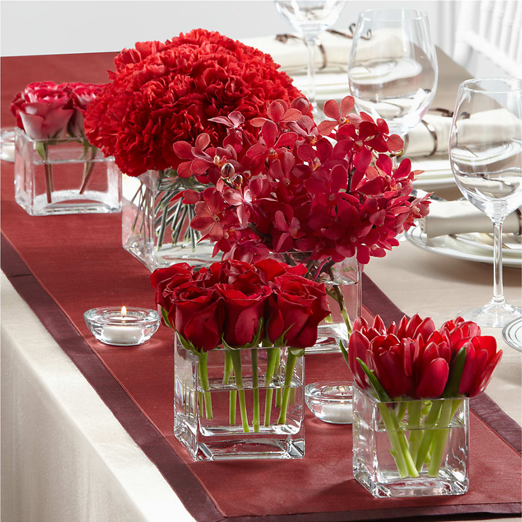 Modern Grace Centerpiece – Life Of A Flower, Dallas TX