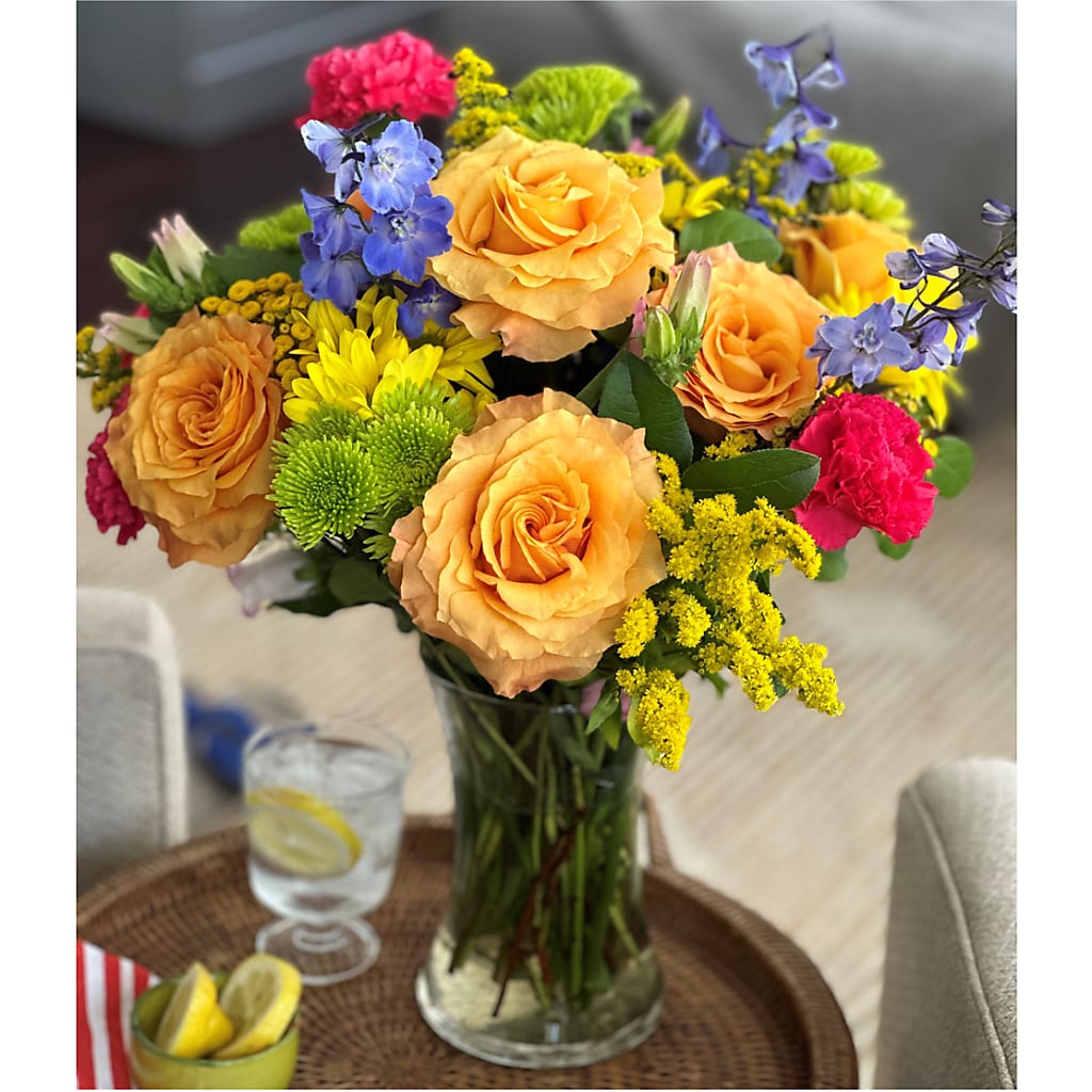 Bold & Bright – A Florist Original –  Life Of A Flower, Dallas TX