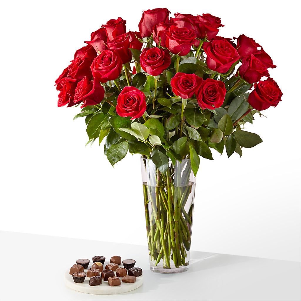 Romantic Long Stem Red Rose Bouquet Bundles –  Life Of A Flower, Dallas TX