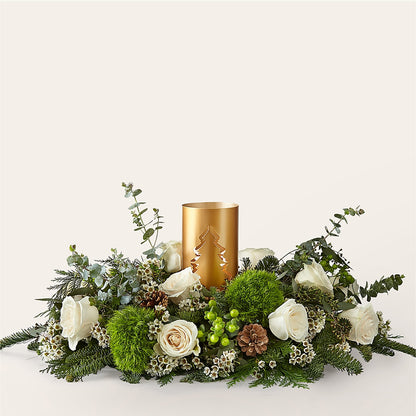 Chestnuts Roasting Centerpiece –  Life Of A Flower, Dallas TX