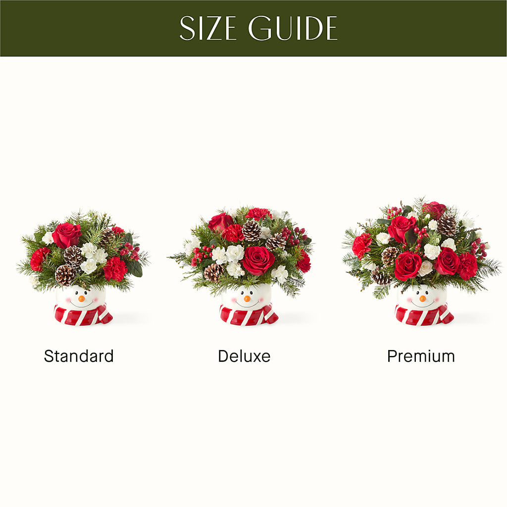 Jolly Snowman Bouquet –  Life Of A Flower, Dallas TX