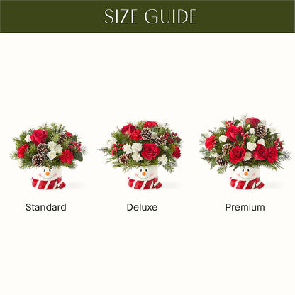 Jolly Snowman Bouquet –  Life Of A Flower, Dallas TX