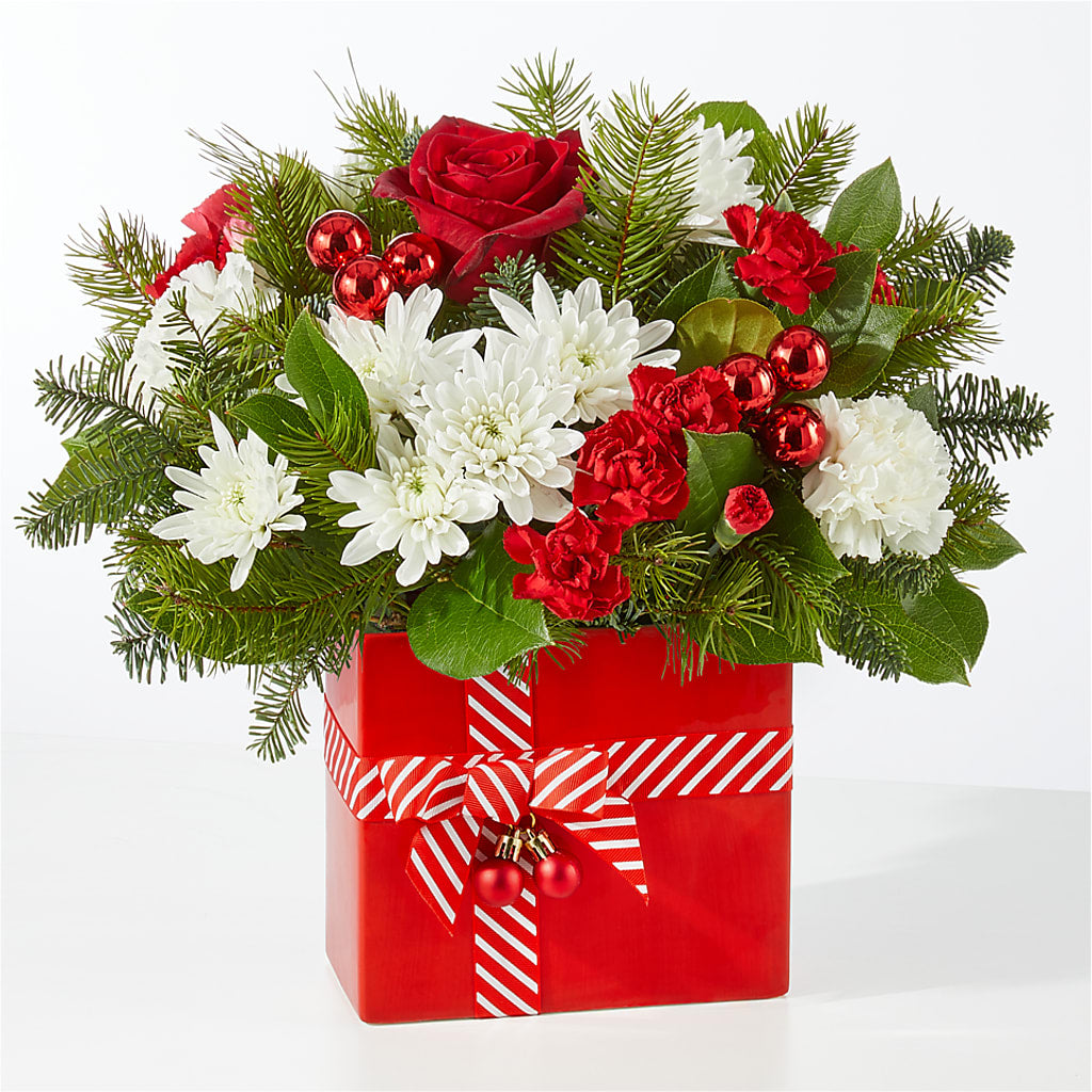 Presents Under the Tree Bouquet –  Life Of A Flower, Dallas TX