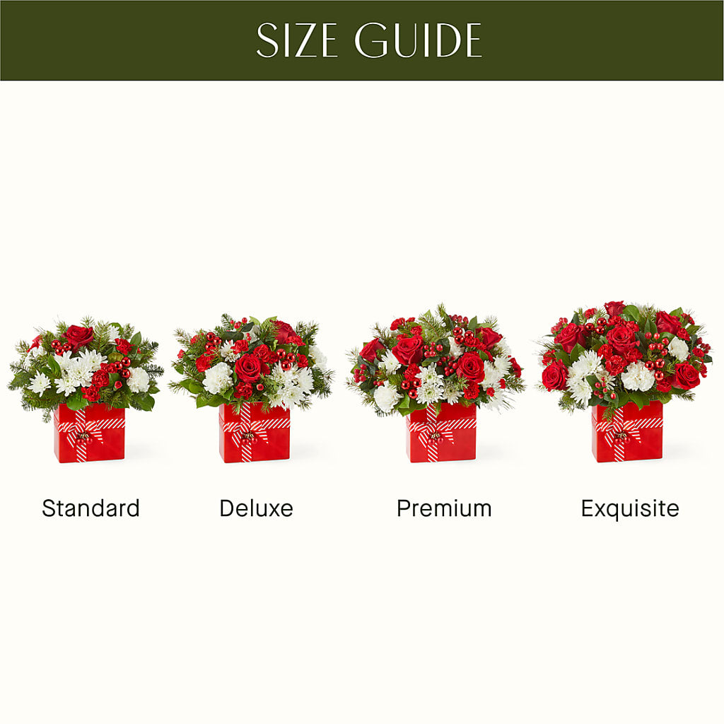 Presents Under the Tree Bouquet –  Life Of A Flower, Dallas TX
