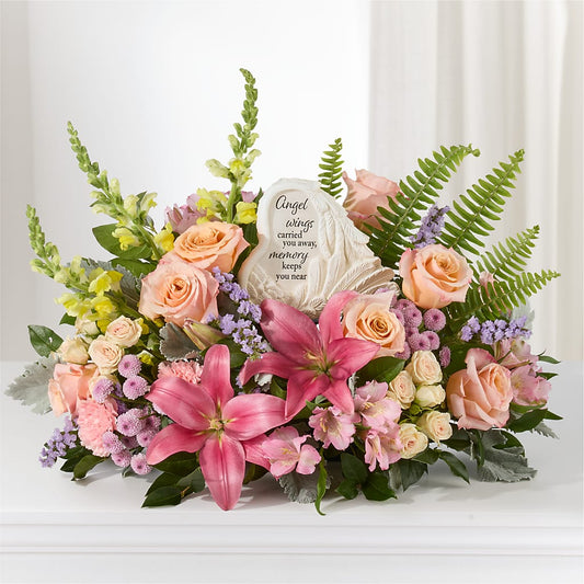 Gentle Light Arrangement –  Life Of A Flower, Dallas TX