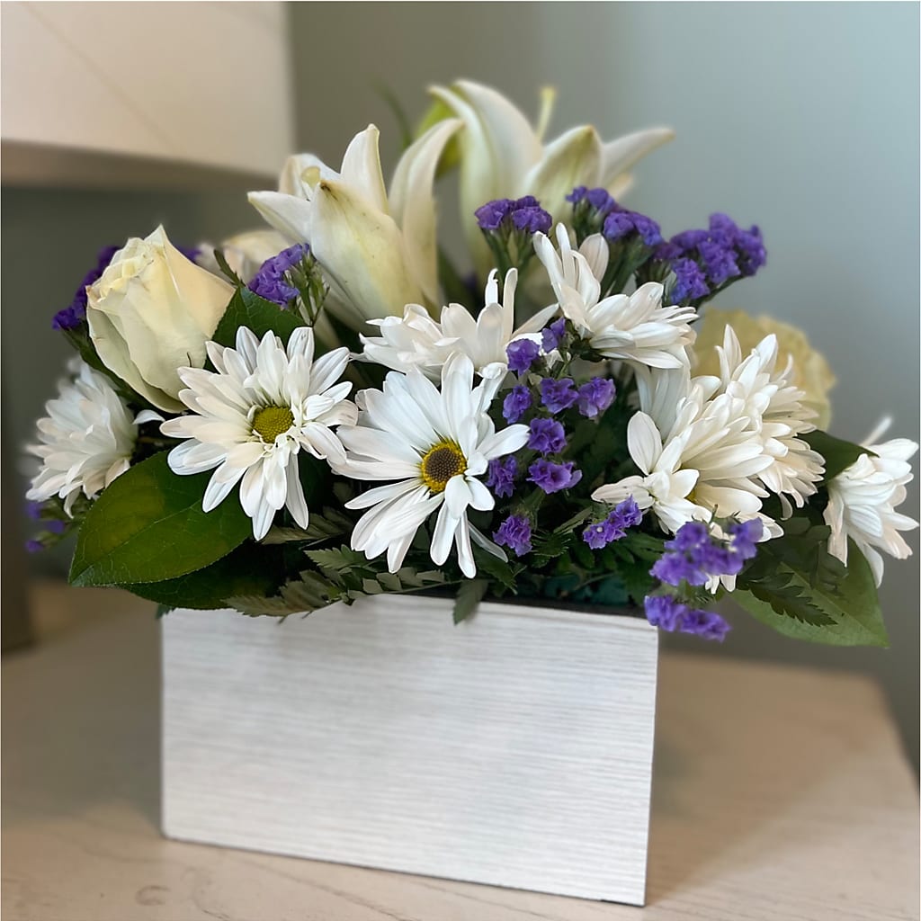Beyond Blue Box Bouquet –  Life Of A Flower, Dallas TX