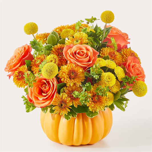 Gourdgeous Pumpkin –  Life Of A Flower, Dallas TX