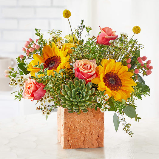 Sunflower Season Bouquet –  Life Of A Flower, Dallas TX