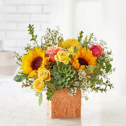 Sunflower Season Bouquet –  Life Of A Flower, Dallas TX