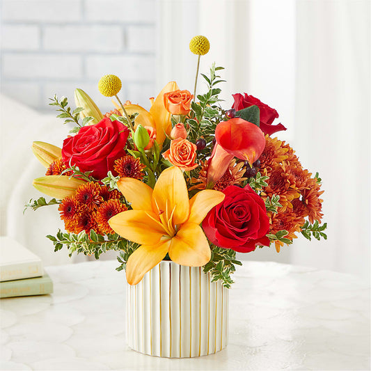 Scarlet Skies Bouquet –  Life Of A Flower, Dallas TX