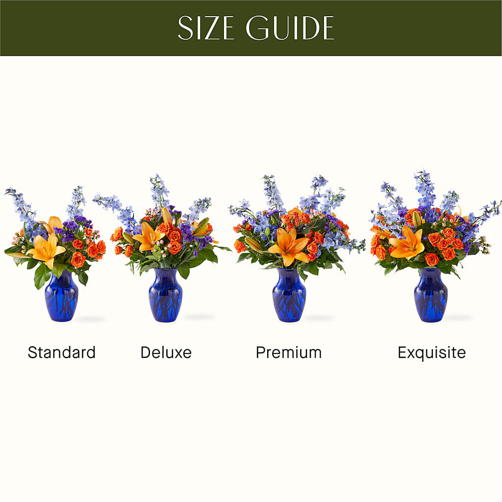 Radiant Citrus Bouquet –  Life Of A Flower, Dallas TX