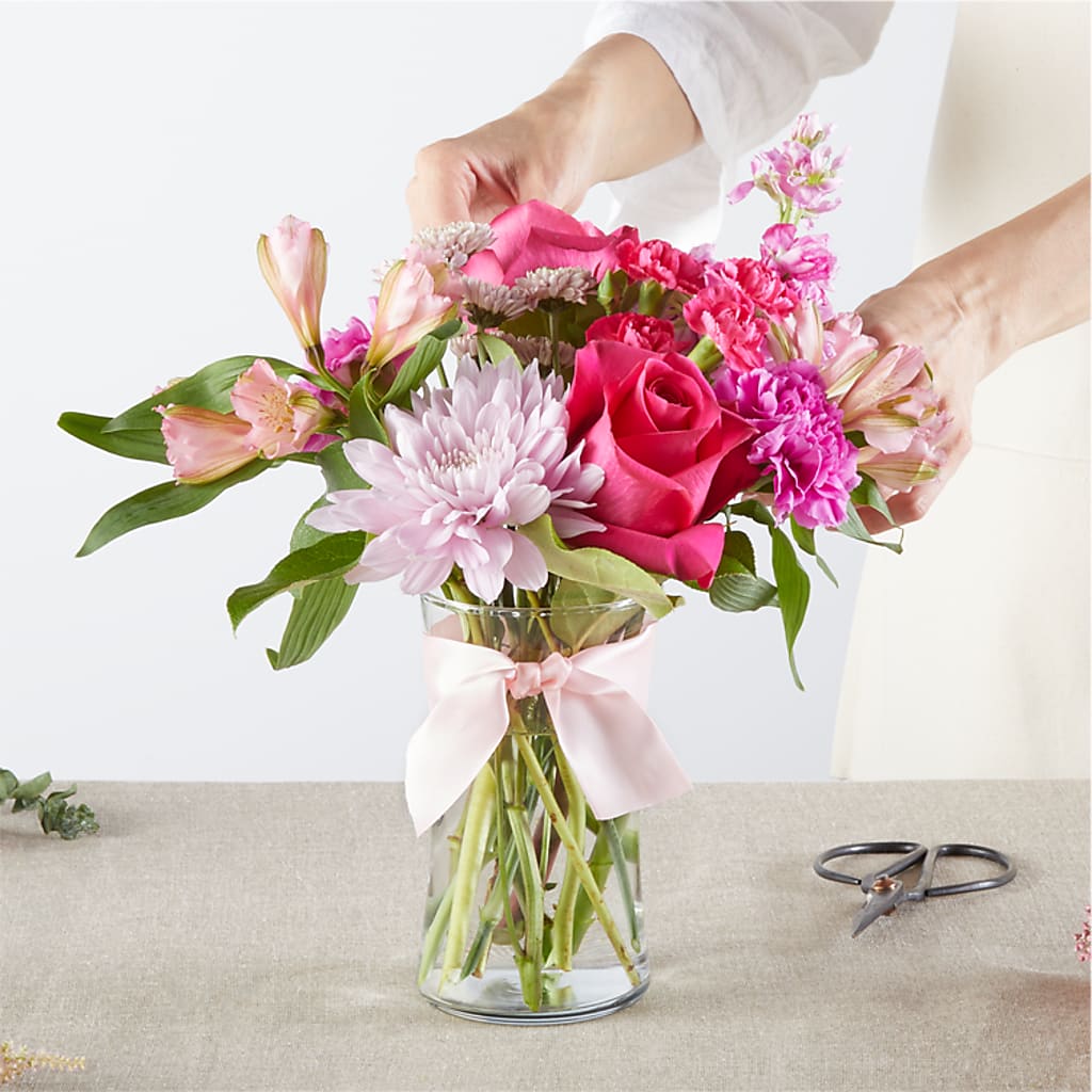 Pink Ribbon - A Florist Original –  Life Of A Flower, Dallas TX