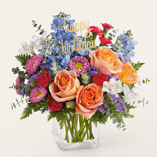 Birthday Bash Bouquet –  Life Of A Flower, Dallas TX