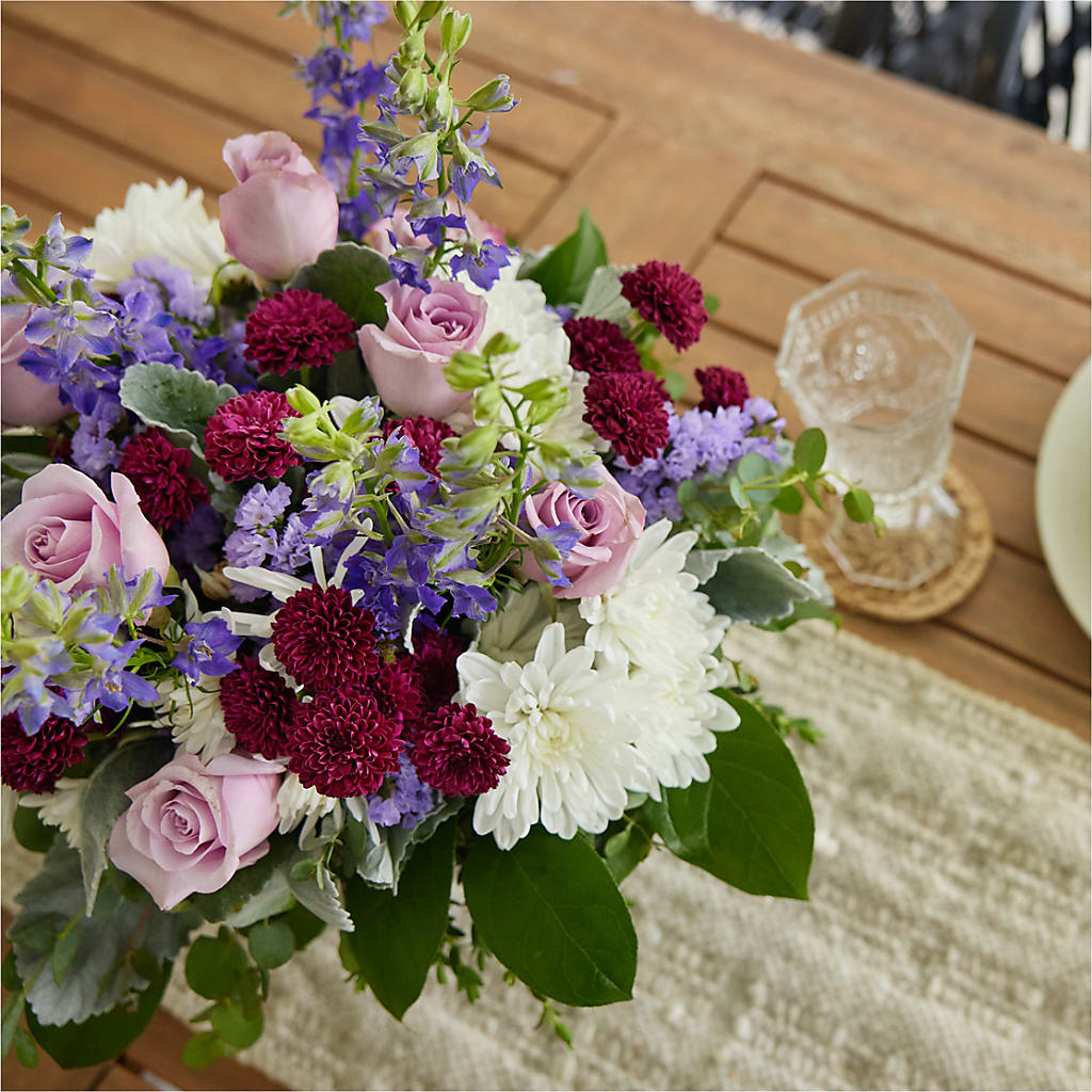 Violet Frost Bouquet –  Life Of A Flower, Dallas TX
