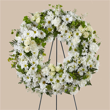 Faithful Wishes Wreath –  Life Of A Flower, Dallas TX