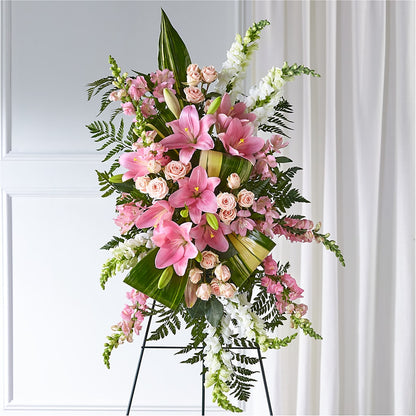 Elegant Embrace Standing Spray –  Life Of A Flower, Dallas TX