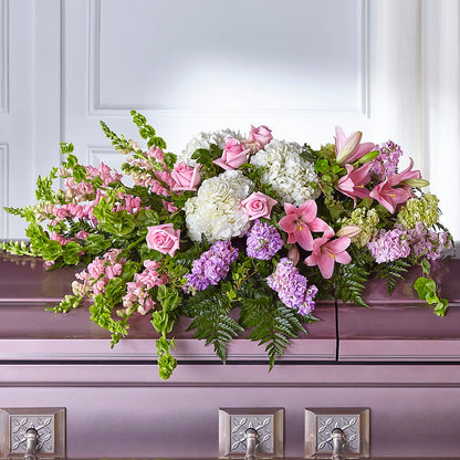 Life's Gratitude Casket Spray –  Life Of A Flower, Dallas TX