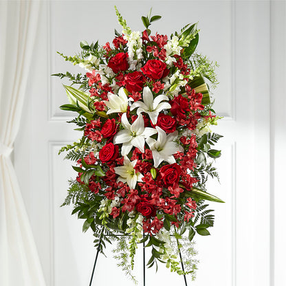 Everlasting Memory Standing Spray –  Life Of A Flower, Dallas TX