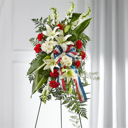 Stars of Life Standing Spray –  Life Of A Flower, Dallas TX