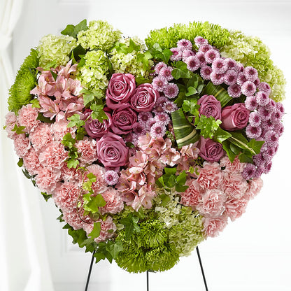 Heartwarming Standing Heart –  Life Of A Flower, Dallas TX
