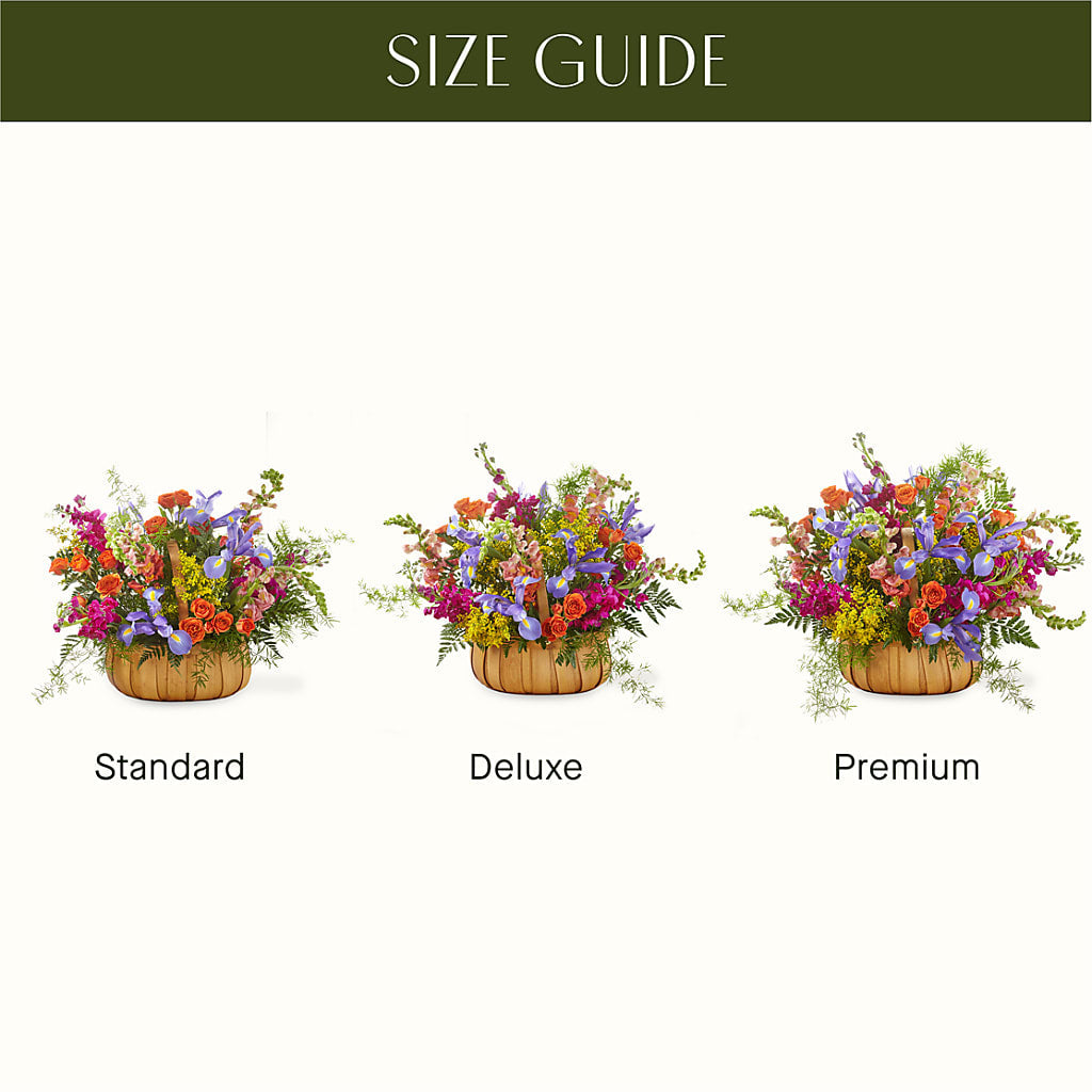 Garden of Life Basket –  Life Of A Flower, Dallas TX