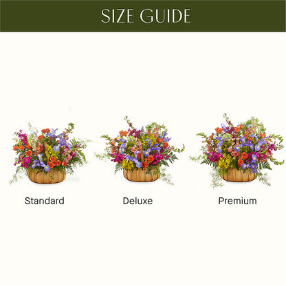 Garden of Life Basket –  Life Of A Flower, Dallas TX