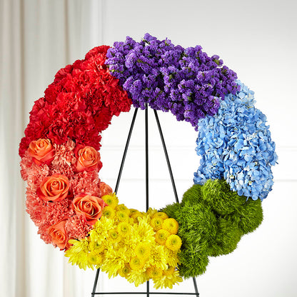 Circle of Love Wreath –  Life Of A Flower, Dallas TX