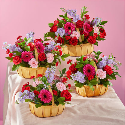 Pink Picnic Basket –  Life Of A Flower, Dallas TX