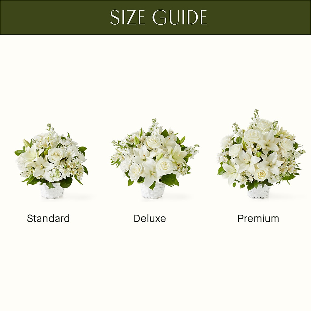Peaceful Reflections Arrangement –  Life Of A Flower, Dallas TX